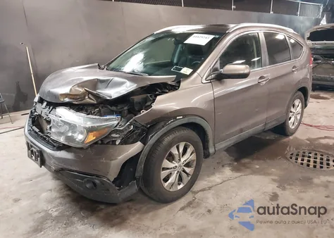 2013 Honda Cr-V Ex-L z USA, uszkodzony, nr VIN 5J6RM4H7XDL049466